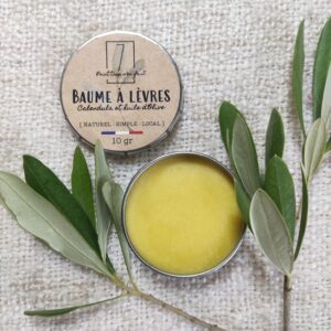 Baume à lèvres - Huile de prune française - lèvres/nez abimés - 10g