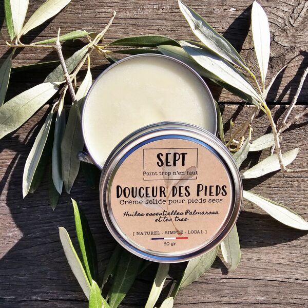 Baume solide -  Huile d'olive française - Pieds secs - 50g – Image 3