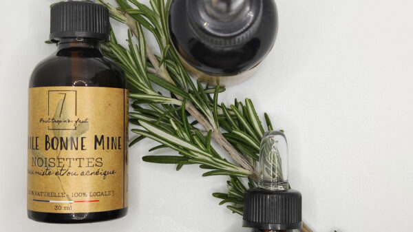 Huile visage - [ Noisette française ] - Peau mixte/acnéique - 30ml – Image 4