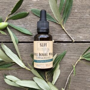 Huile visage - [ Coriandre française ] - Pour toutes les peaux - 30ml