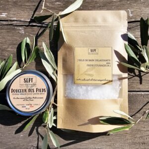 Sels de bain - Pour pieds fatigués - instant détente - 100gr